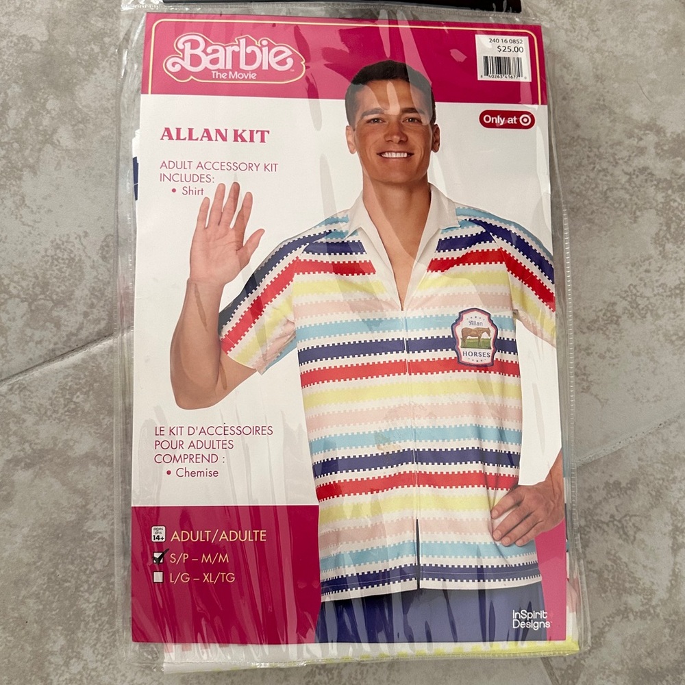 Barbie Allan Kit Coustume
